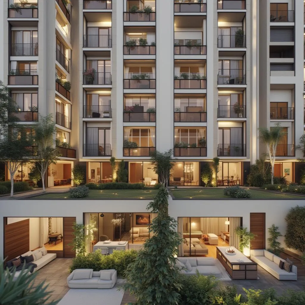 Proyecto de complejo residencial